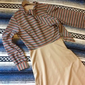 Vintage 70s Sears Secretary Dress